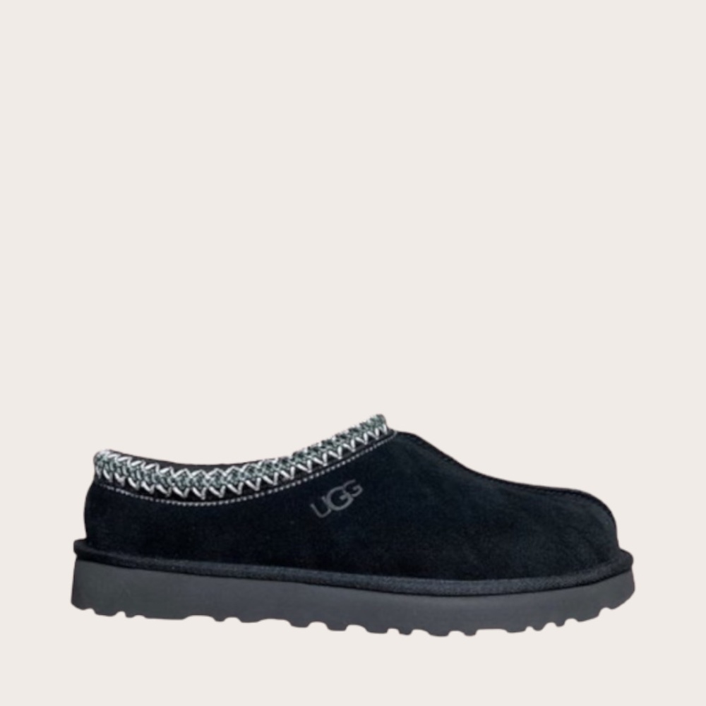 UGG Women's Tasman II Slipper in Black Suede